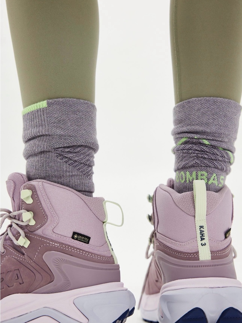 Hoka Women's Lavender Trail Mid-Top Hiking Shoe - Picture 3 of 9